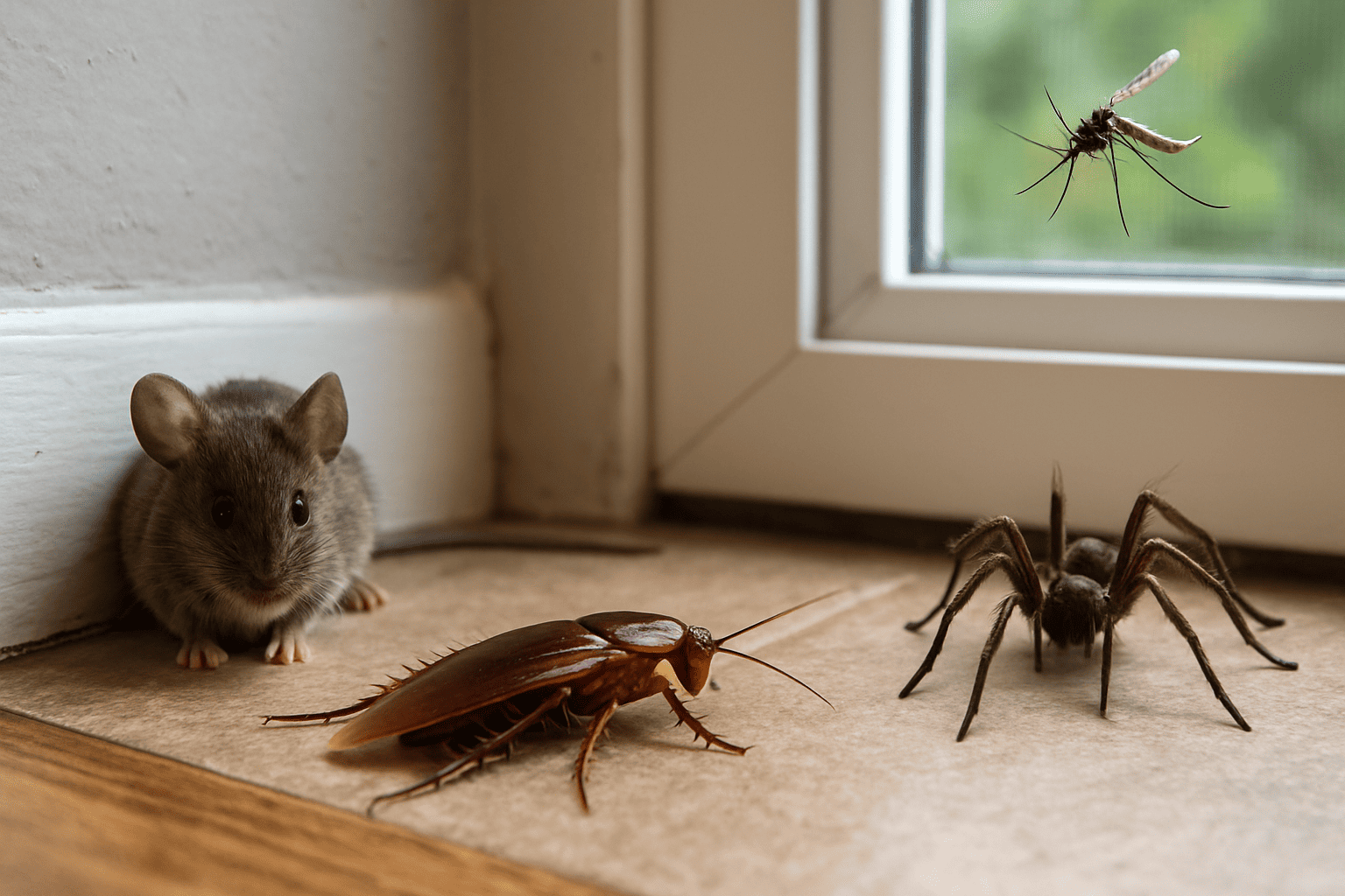 Common Household Pests That Carry Harmful Germs