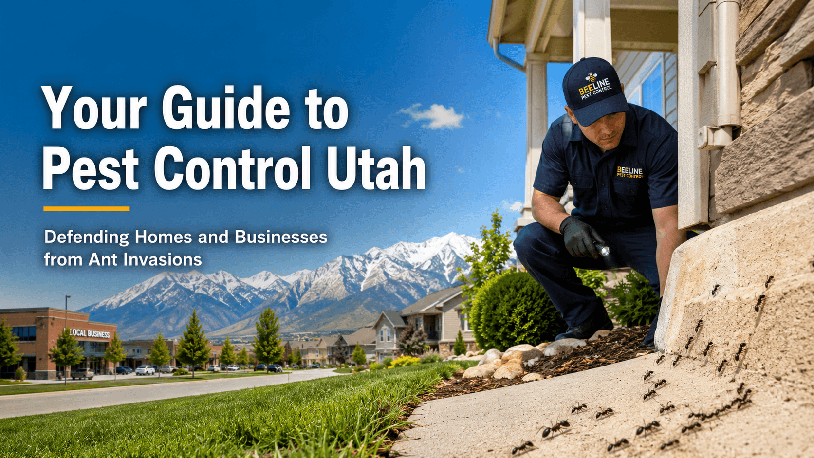 Your guide to pest control utah: defending homes and businesses from ant invasions