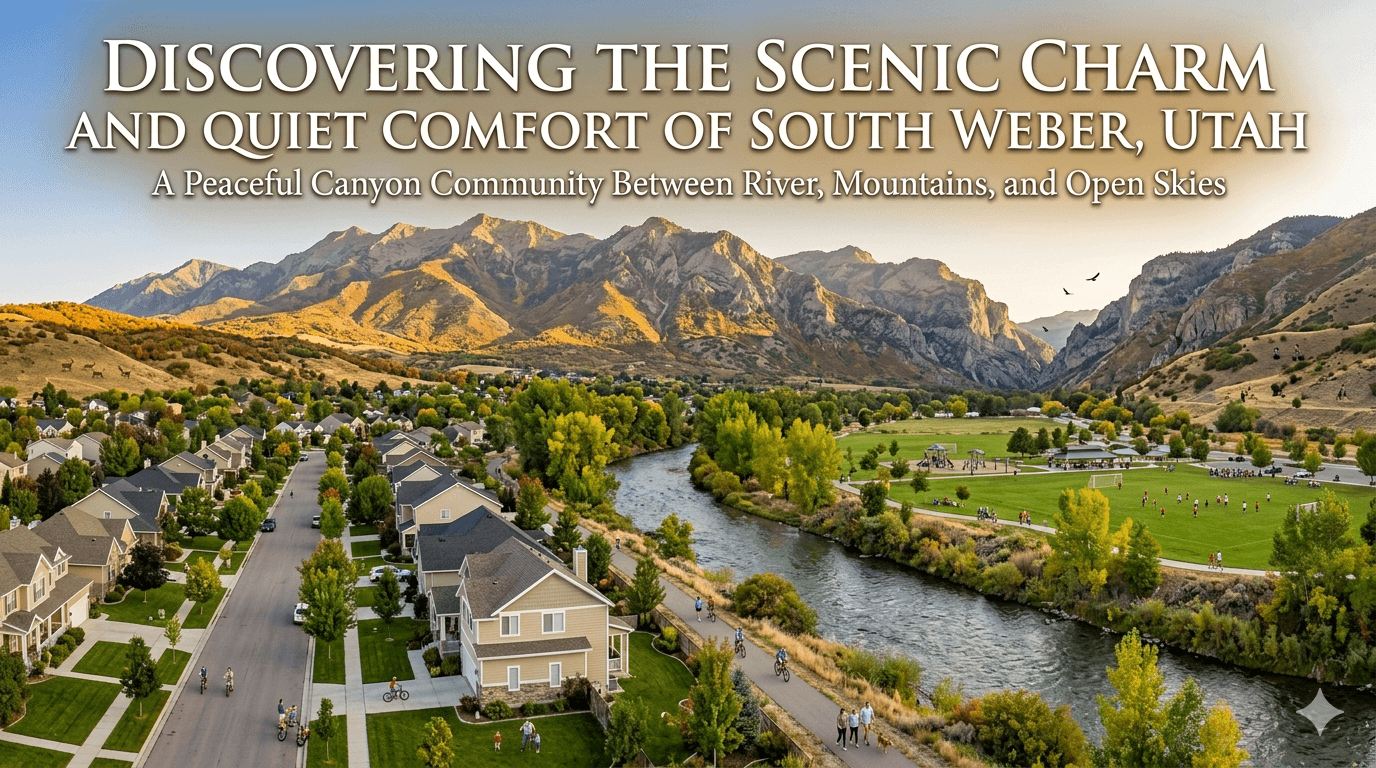 Discovering the scenic charm and quiet comfort of south weber, utah