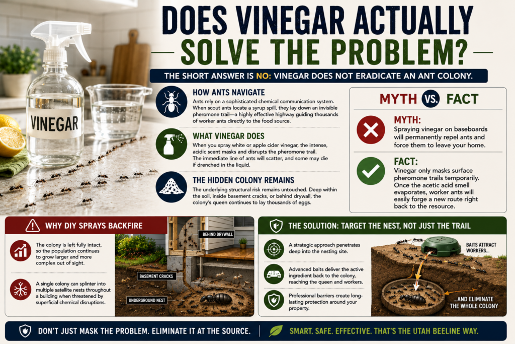 The truth about vinegar and ant control a utah property owners guide 2