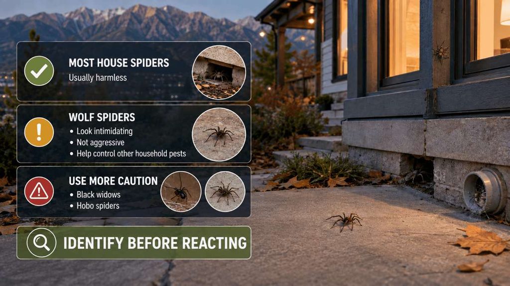 Are the spiders youre seeing in salt lake city actually dangerous