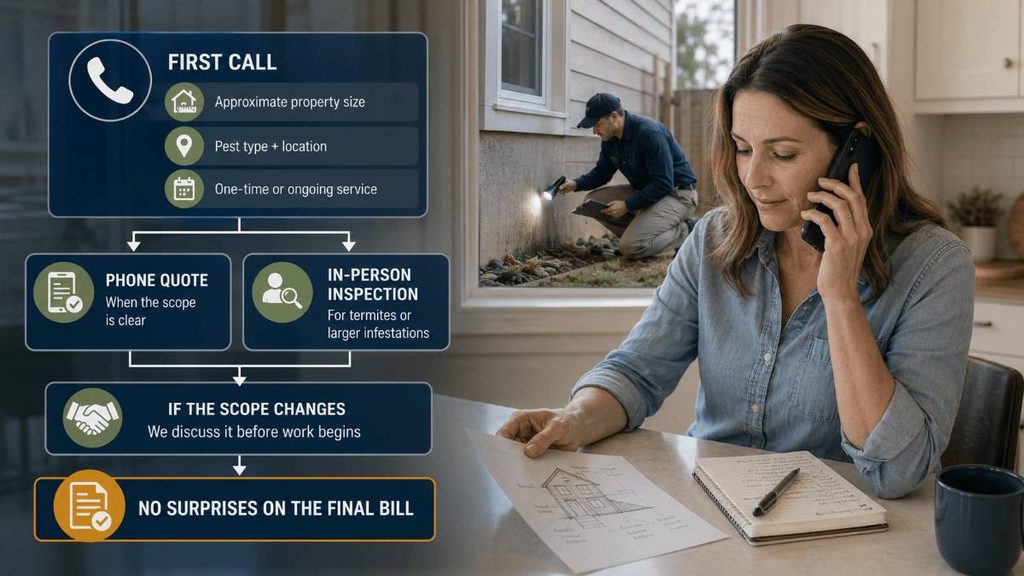 How Much Does Pest Control Cost In Utah? A 2026 Pricing Guide 3 How beeline determines your price