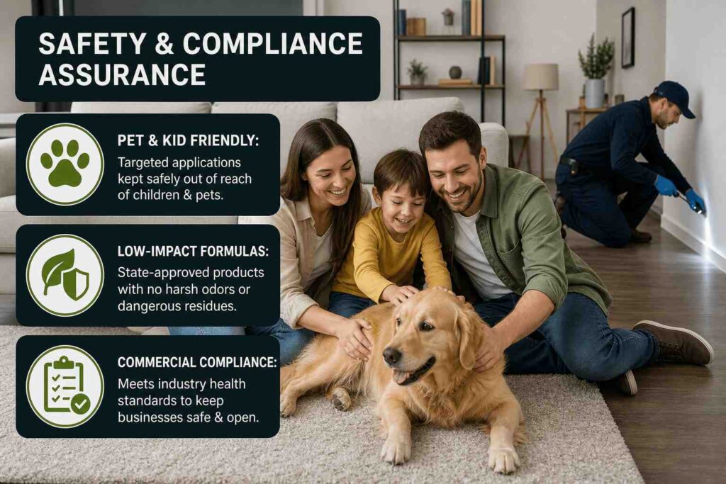 Safety and compliance assurance for all properties
