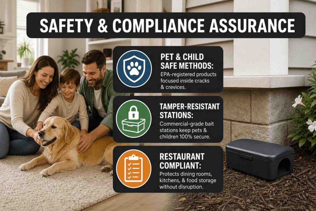 Safety and compliance assurance for all properties 4