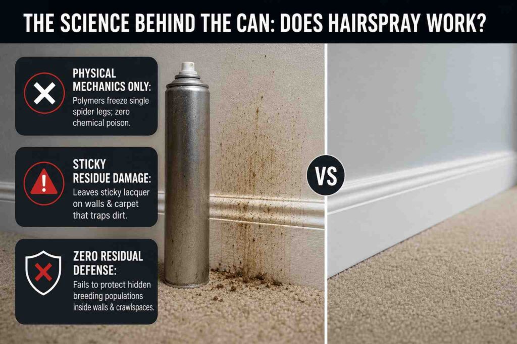 The science behind the can does hairspray actually work