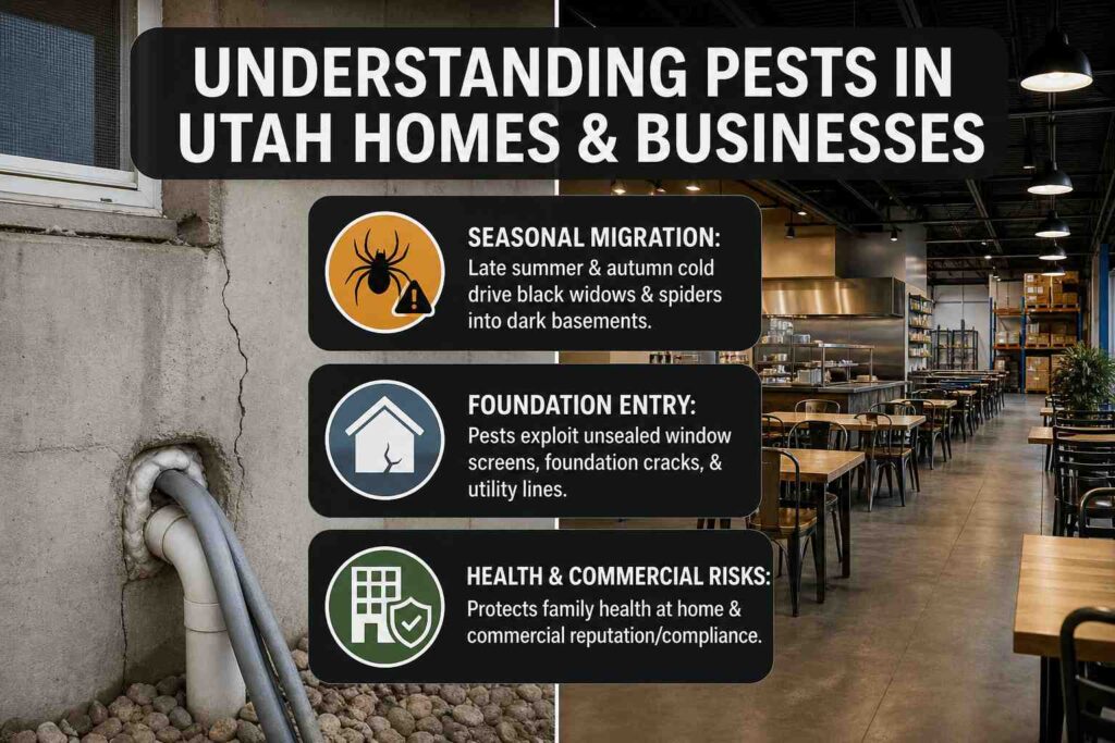 Understanding the pests in utah homes and businesses