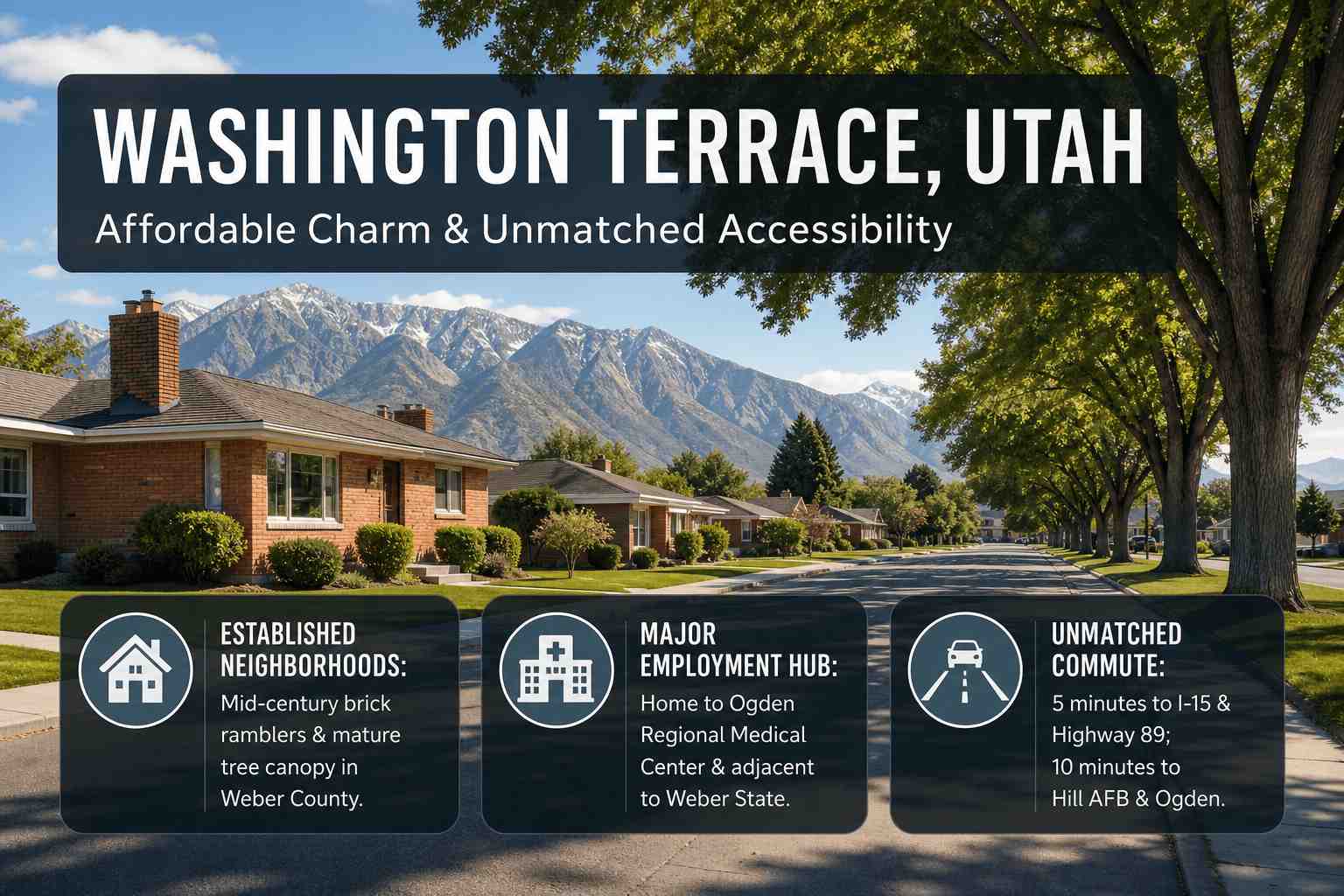 Washington Terrace: Affordable Charm and Unmatched Accessibility