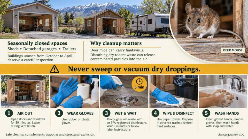 Deer mice, outbuildings and the one risk worth taking seriously