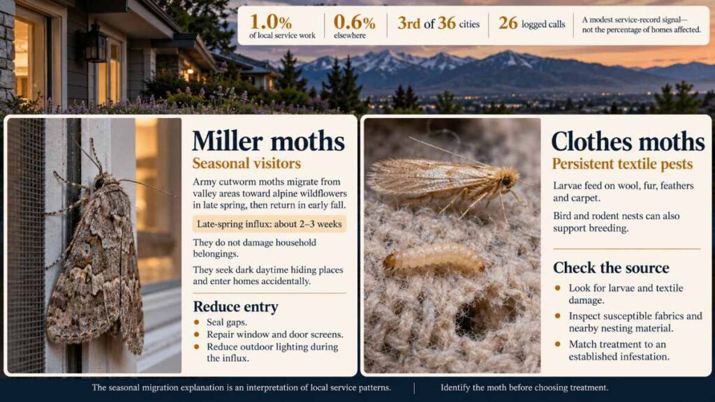 Moths, and the two very different things people mean by that