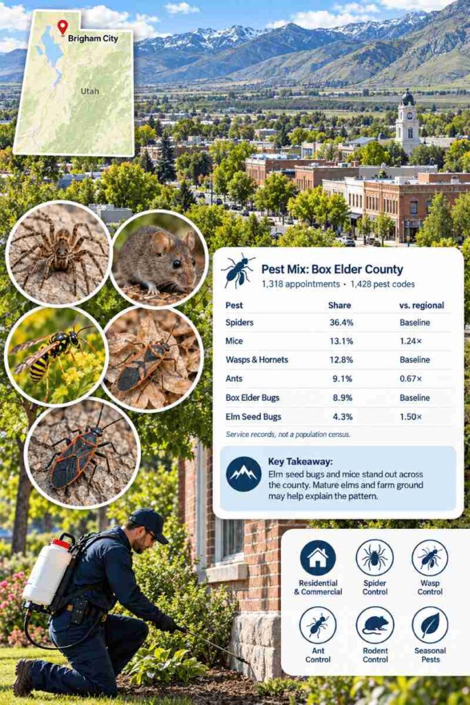 Pest control in brigham city, utah