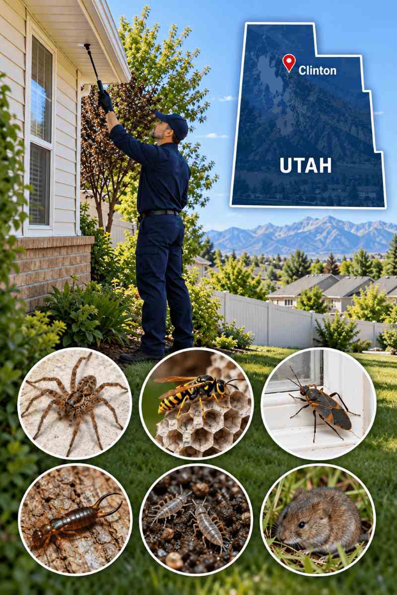Pest control in clinton, utah
