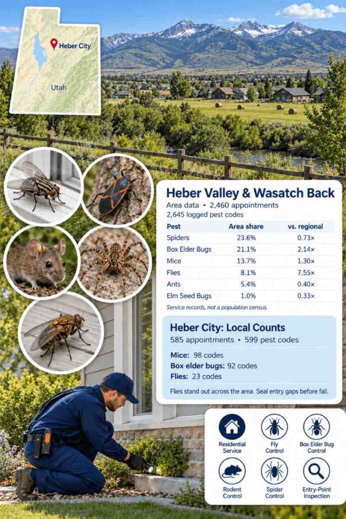Pest control in heber city, utah