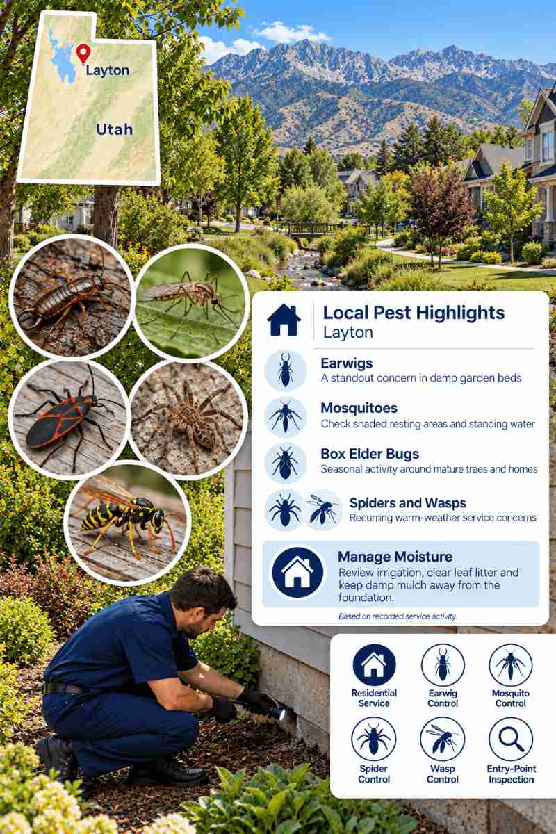Pest control in layton, utah