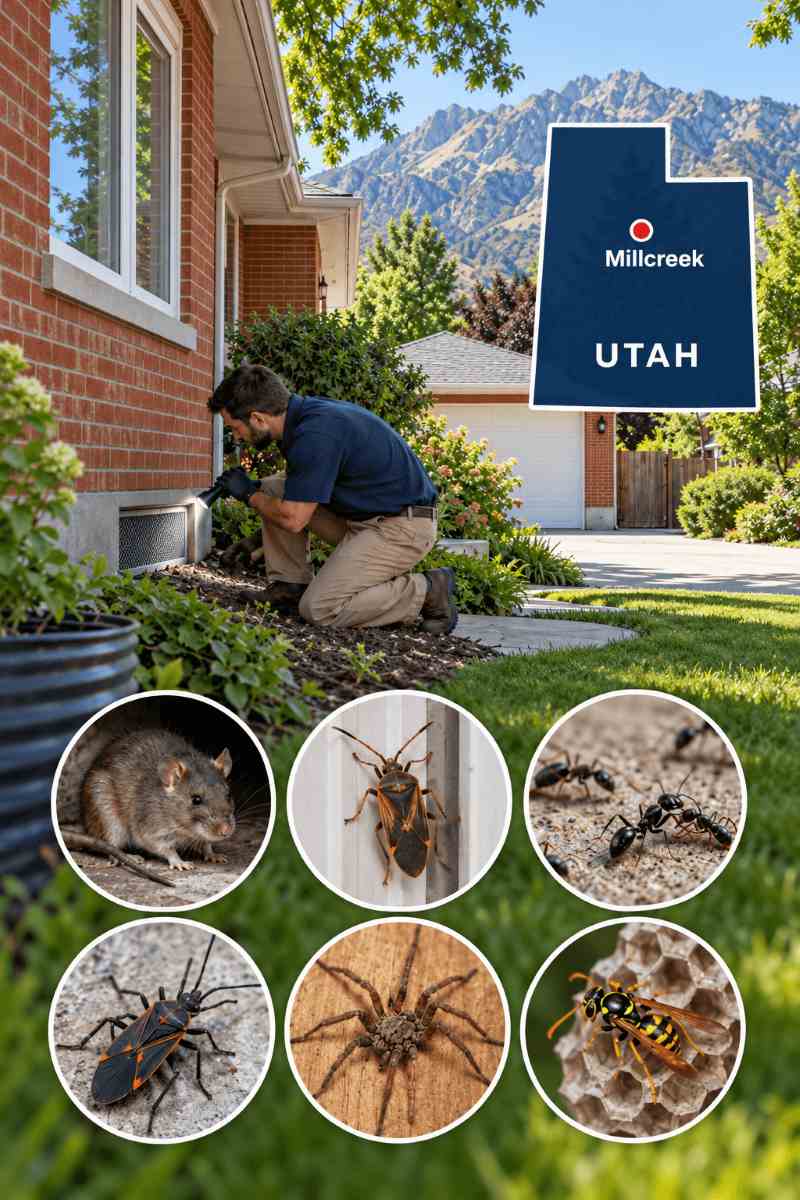 Pest control in millcreek, utah