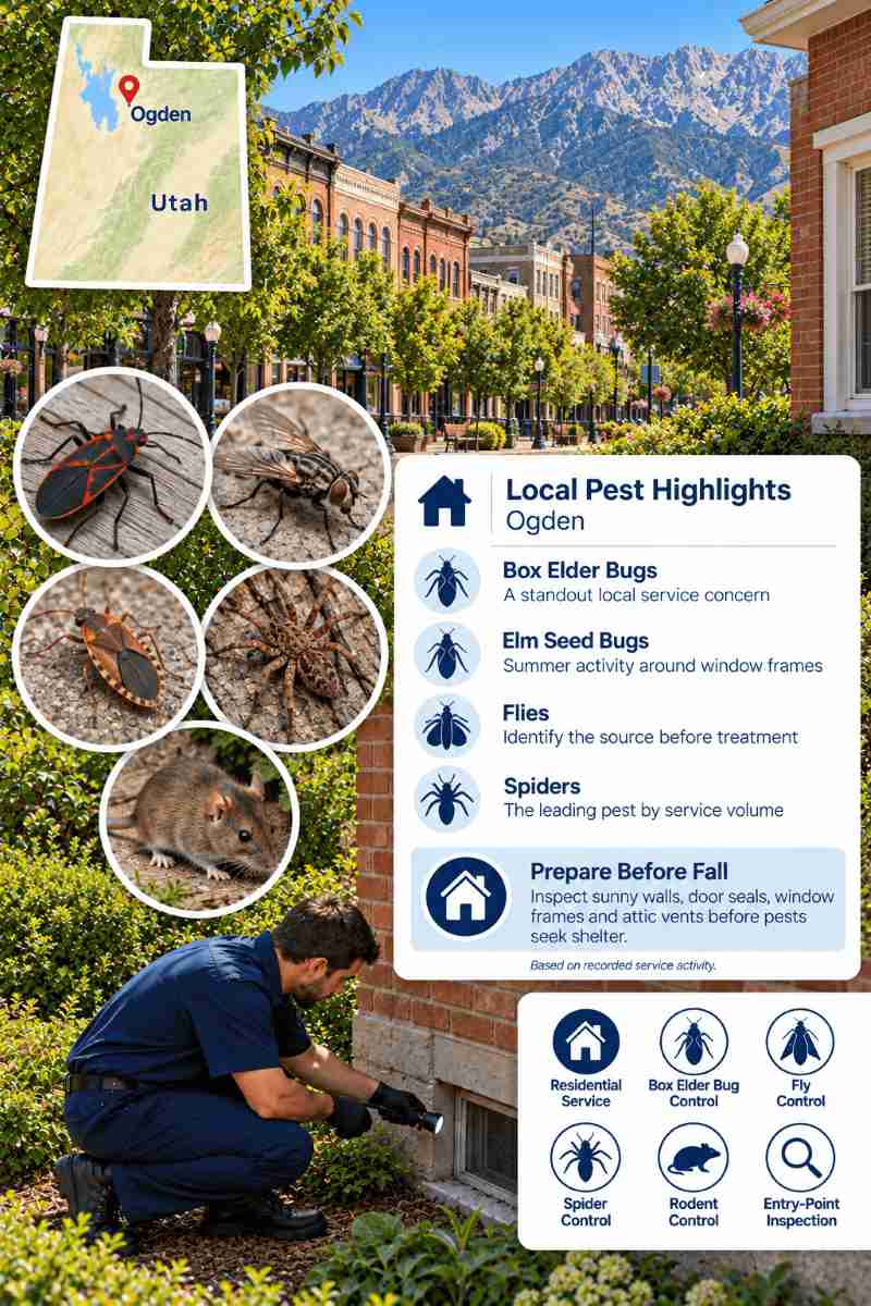 Pest control in ogden, utah