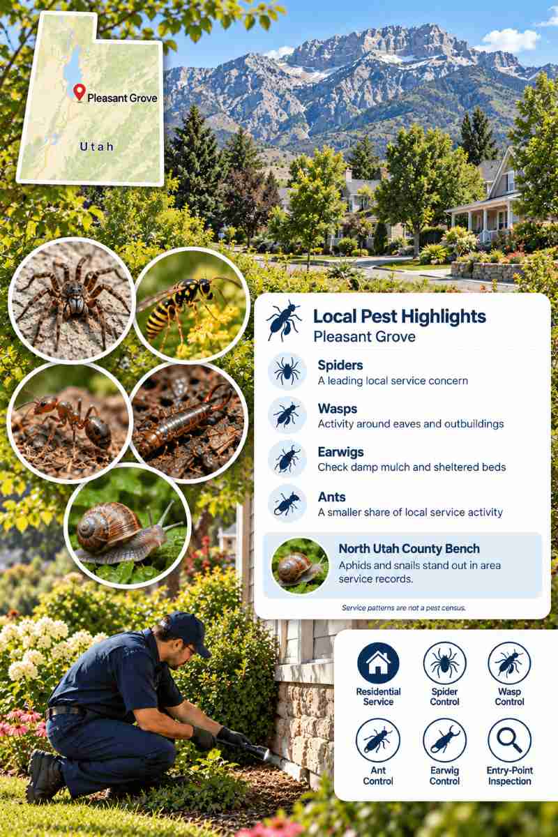 Pest control in pleasant grove, utah