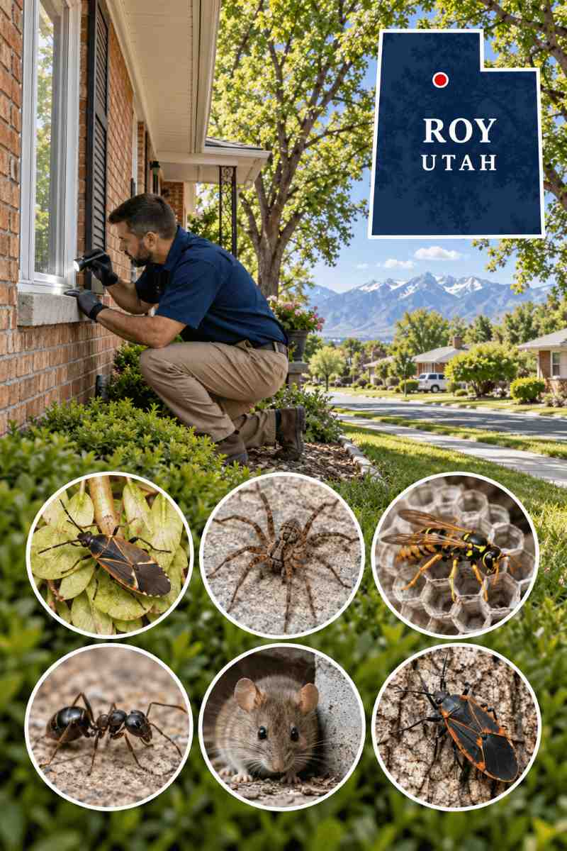 Pest control in roy, utah