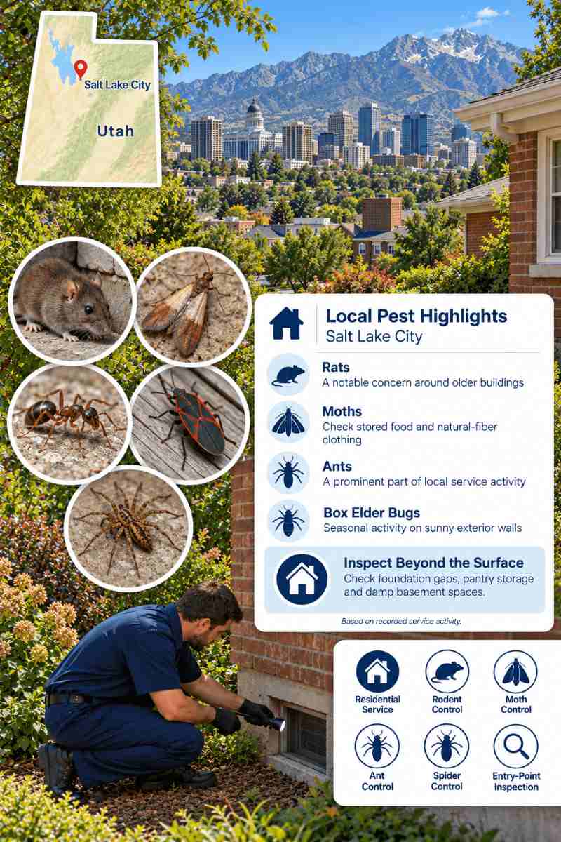 Pest control in salt lake city, utah