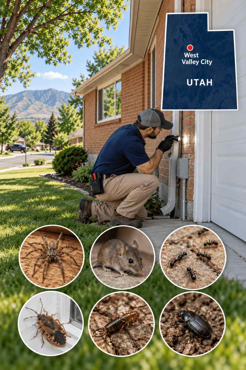 Pest control in west valley city, utah
