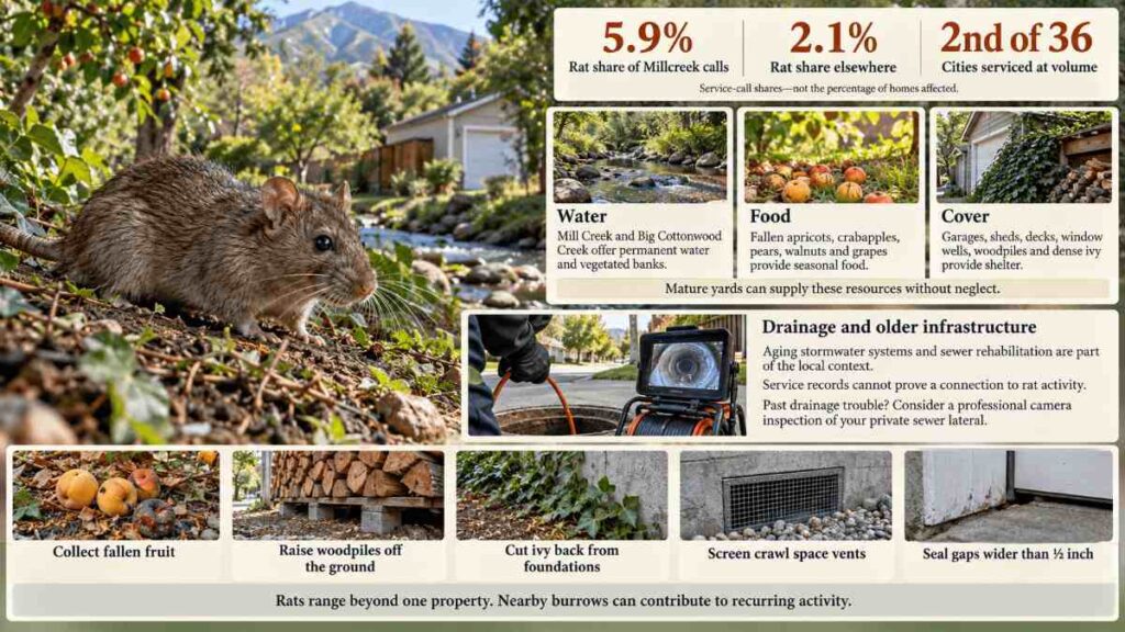 Rats an infrastructure and habitat story